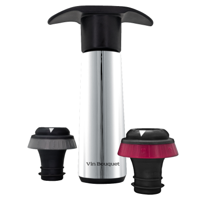 Vin Bouquet Bomba de vácuo c/2 rolhas Click