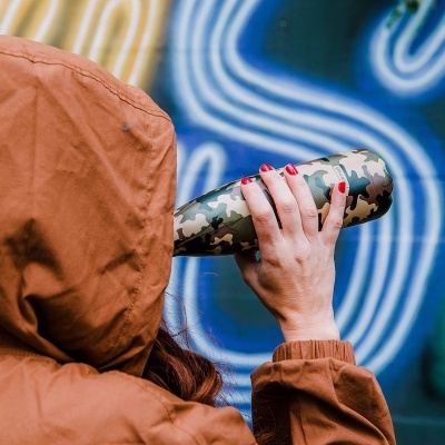 Nerthus Garrafa térmica 500ml Camuflado