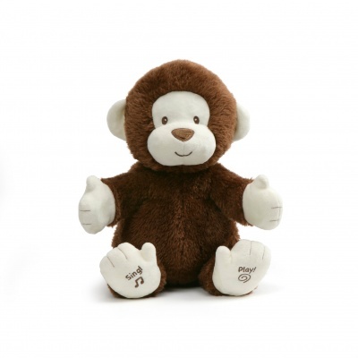 Gund Peluche musical Clappy the Monkey