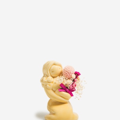 Rosa Malva A Menina e as Flores Duna (amarelo)