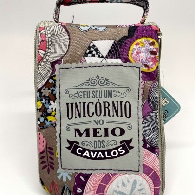 H&H Mulheres TOP Bolsa compras dobrável Unicórnio