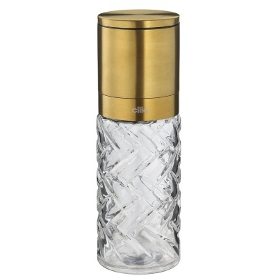Cilio - Moinho de sal ou pimenta CRISTALLO ouro