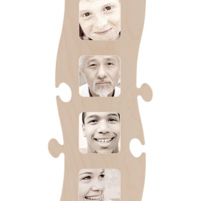 Country Living Moldura Puzzle+ (7X) 10x10cm natural