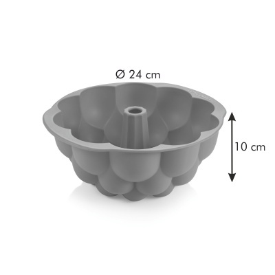 Tescoma Forma alta DELÍCIA SiliconPRIME ø 24 cm, framboesa