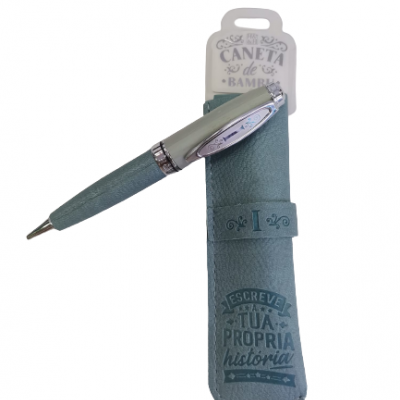 H&H - Caneta de Bambú com Bolsa I
