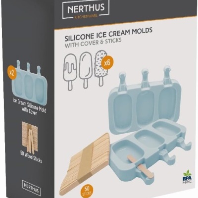 Nerthus Molde de Gelado silicone