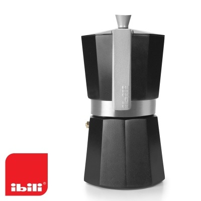 Ibili Cafeteira Express Evva Black 6Chávenas