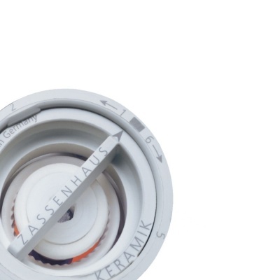 Zassenhaus Moinho de sal "Koblenz" - Acrílico / aço inoxidável