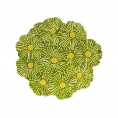 Bordalo Pinheiro Maria Flor - Prato Marcador 37 Cosmos