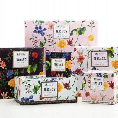 Teas e C's Contessa chávena e pires 200ML branca