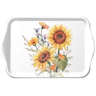 Ambiente Tabuleiro de melamina 13x21 cm Sunflowers