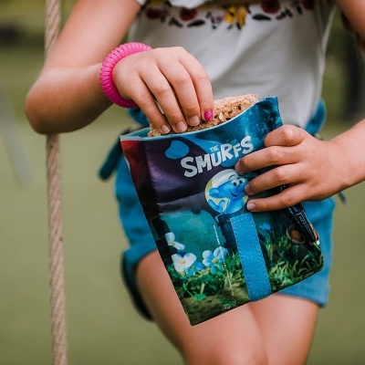 Nerthus Saco para Sandes Reutilizável Smurfs