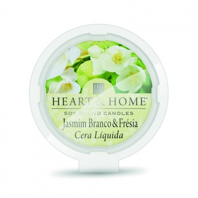 Heart & Home Cera Liquida Jasmim Branco e Frésia