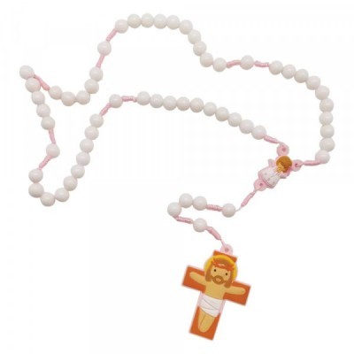 Little Drops of Water Terço Anjo da Guarda (Rosa)