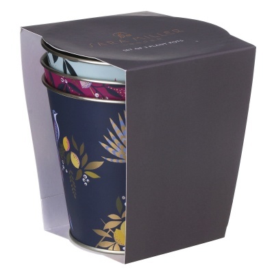 Sara Miller Set 3vasos Orchard 11x10cm