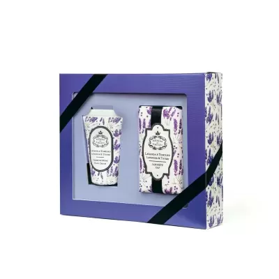 Essências de Portugal Coffret sab+creme mãos Lavanda e Tomilho