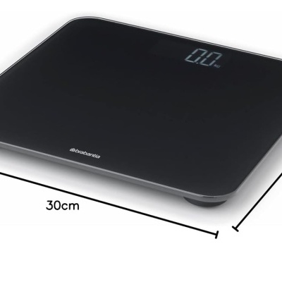 Brabantia Balança de casa de banho Cinza escuro