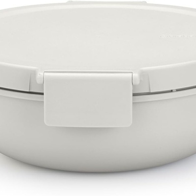 Brabantia Caixa p/alimentos 1,3lts Cinza Claro