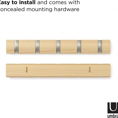 UMBRA Flip Cabide Parede 5 Ganchos