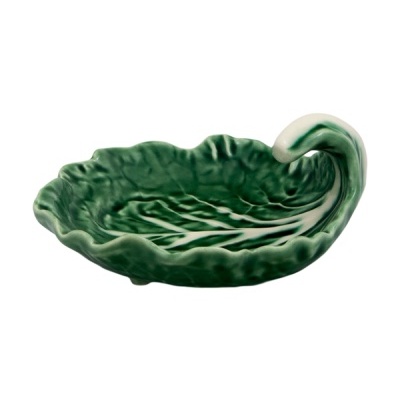 Bordalo Pinheiro Couve - Folha com Curva 12 Natural