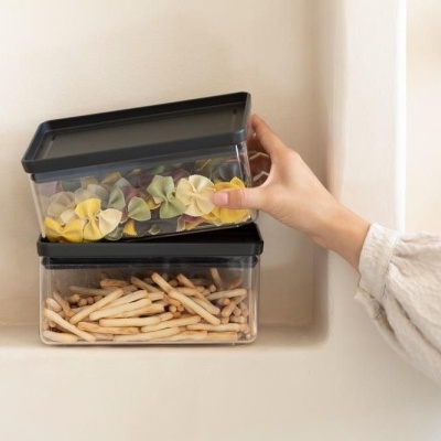 Brabantia CaixaTasty+ Stackable 1,5Lt - Cinza Escuro