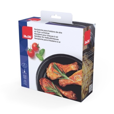 Ibili Recipiente para Air Fryer 20cm