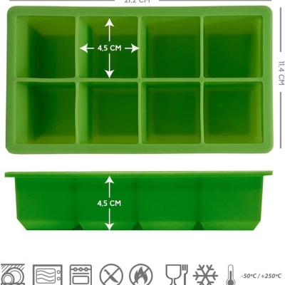 Vin Bouquet Molde de Silicone para Cubos de Gelo