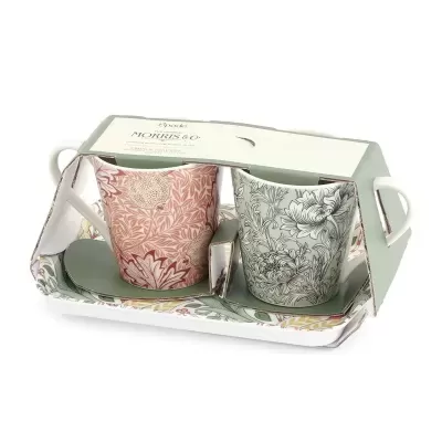 Portmeirion Set 2canecas+tabuleiro Morris & Co.