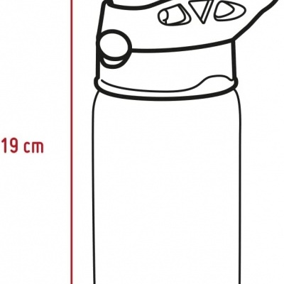 Nerthus Garrafa Infantil Reutilizável Smurfs Nerthus Garrafa Infantil Reutilizável Smurfs