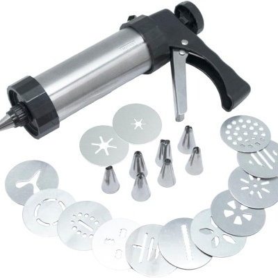 Nerthus Prensa p/ bolachas tipo pistola 21pçs