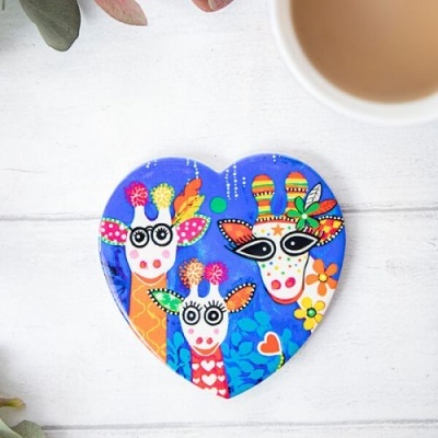 Maxwell & Williams Base p/caneca 10cm Love Hearts Família Mr Gee