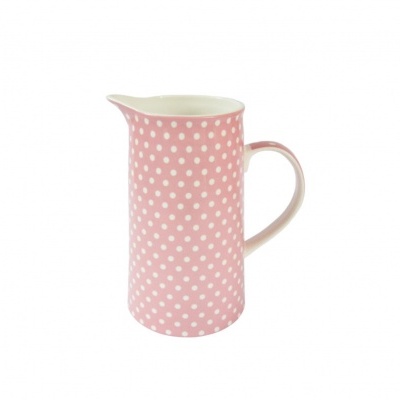 Isabelle Rose Jarro 1lt Polka Dots Rosa