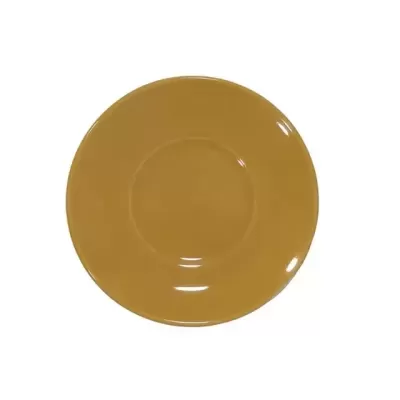 H&H  -  Prato Chávena de café Expresso Amarelo