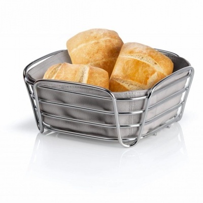 Blomus Cesto de pão Delara 20x20cm  Taupe 63667