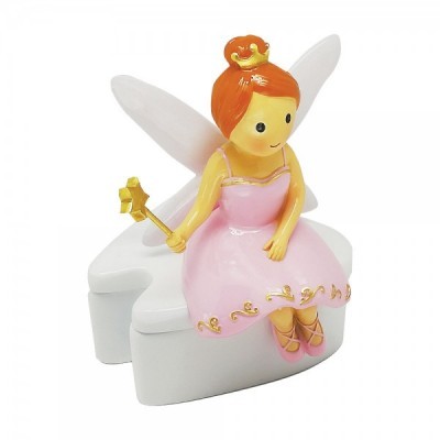 Fada dos Dentes sentada (rosa) Little Drops of Water