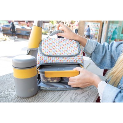 Built NY Stylist Lancheira de 6 litros com compartimento de armazenamento