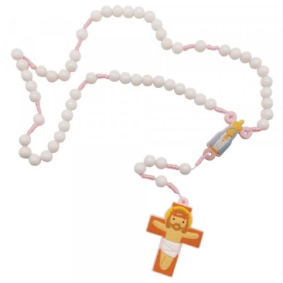 Little Drops of Water Terço N.ª Sr.ª de Fátima (Rosa)