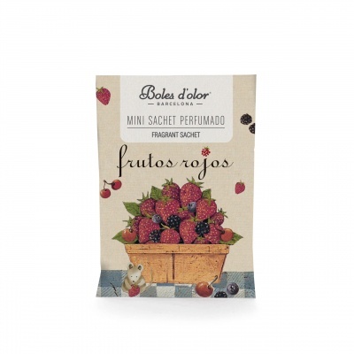 Boles d'Olor  Mini Sachet Perfumado  Frutos Rojos
