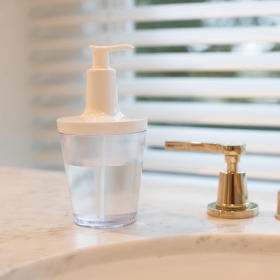 Koziol Flow Doseador sabão Queen Pink