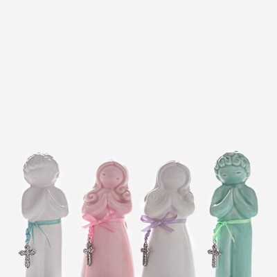 Rosa Malva Comunhão menina branca