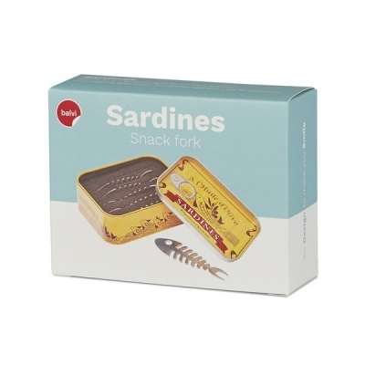balvi Set de 6 garfinhos Sardines