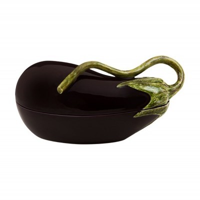 Bordallo Pinheiro Beringela - Caixa 28,8cm