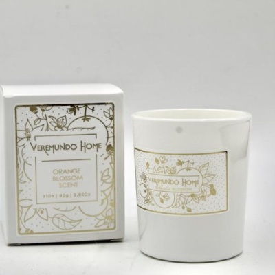 Veremundo Home Vela Perfumada Orange Blossom 80g