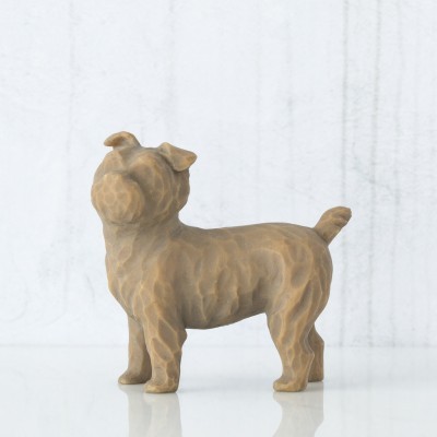 Figura "Eu Amo o Meu Cão" Willow Tree