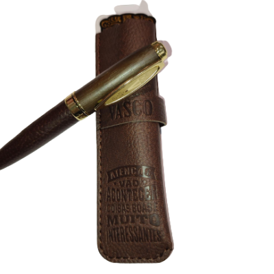 H&H - Caneta de Bambú com Bolsa Vasco