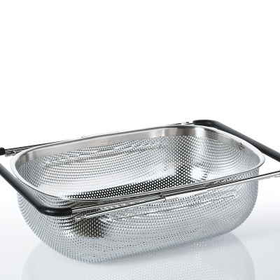 Kuchenprofi Escorredor de legumes extensível DELUXE 34 x 24,5 cm