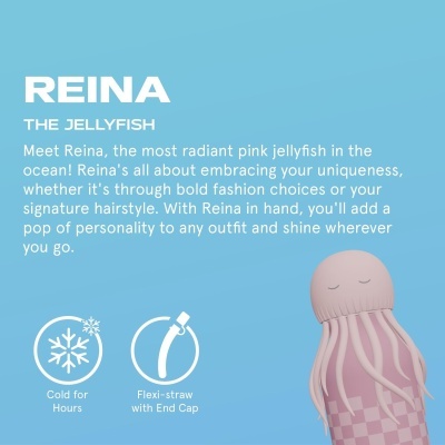 ASOBU - Garrafa JellyFish Bestie