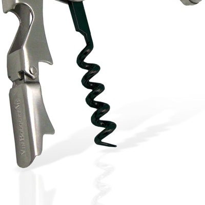 Vin Bouquet Saca rolhas profissional de aço 2 tempos