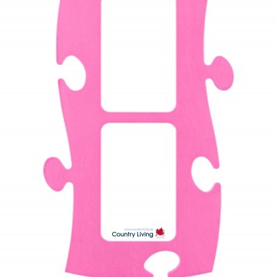 Country Living Moldura Puzzle+ (2x) 10x15cm rosa