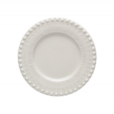 Bordallo Pinheiro Fantasia - Prato de Fruta Cinza Areia